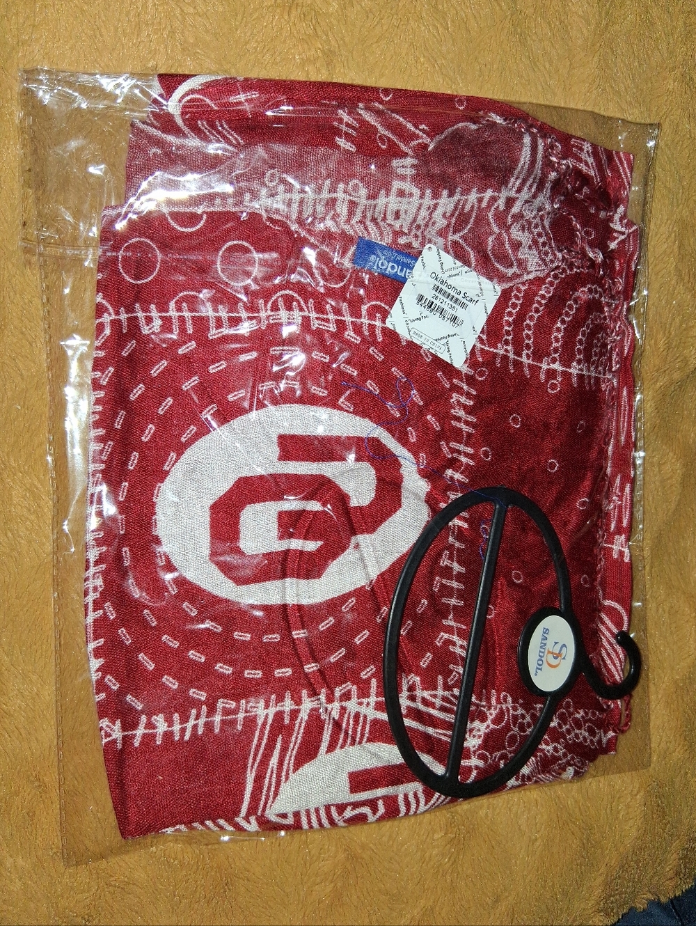New Oklahoma University Sooners scarf